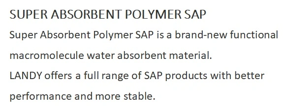 Super Absorbent Polymer Sap Hydrogel