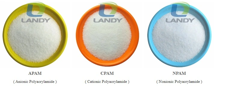 Water Treatment Chemical Flocculant Nonionic Anionic Cationic Polyacrylamide /PAM